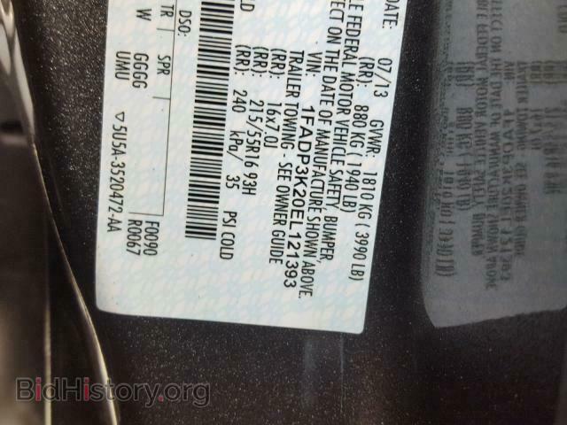 2014 FORD FOCUS - VIN: 1FADP3K20EL121393 - Photo 10