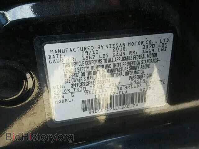 2014 NISSAN VERSA - VIN: 3N1CE2CP1EL380174 - Photo 10