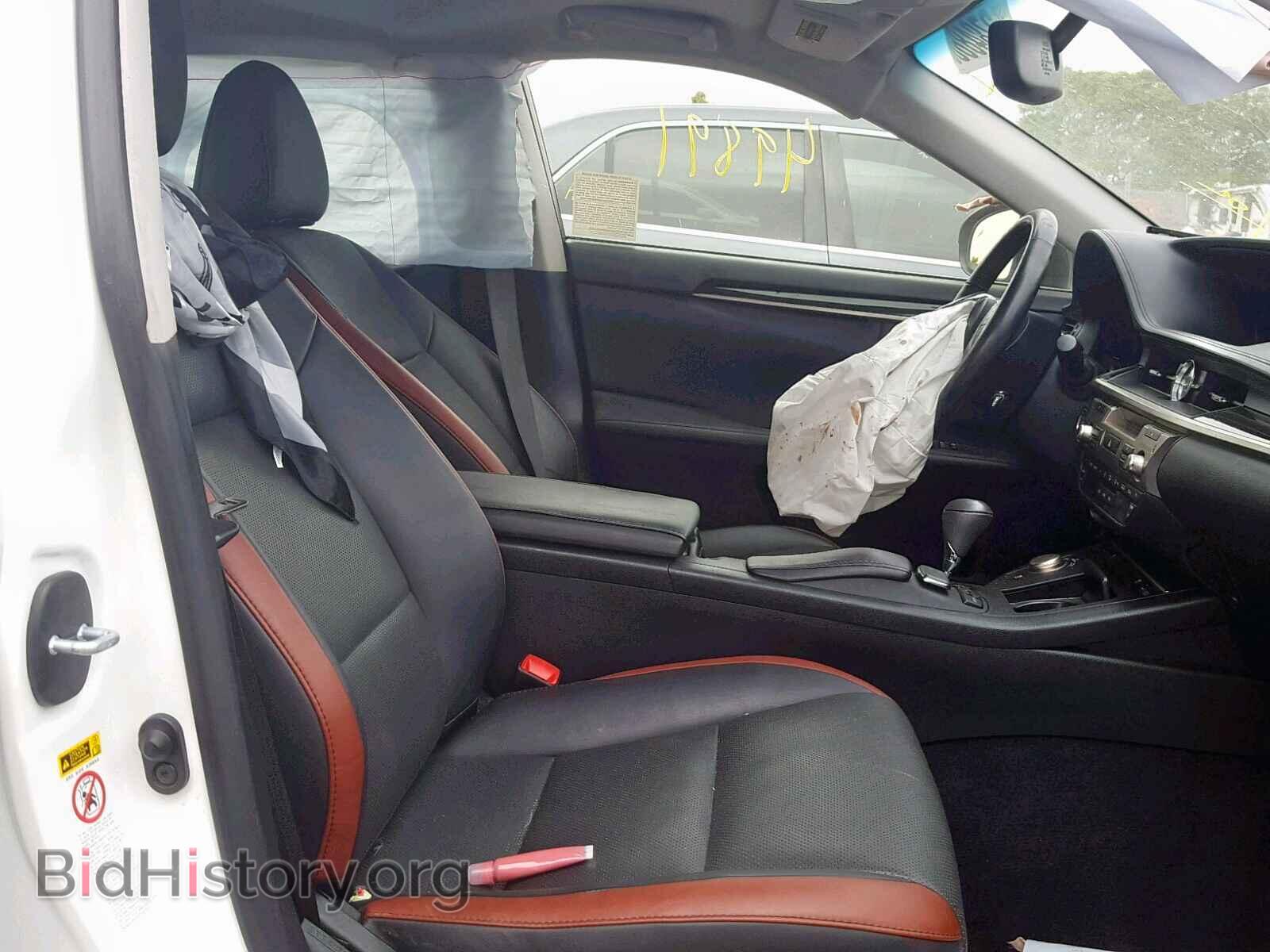 2015 LEXUS ES350 - VIN: JTHBK1GG2F2182677 - Фото 5