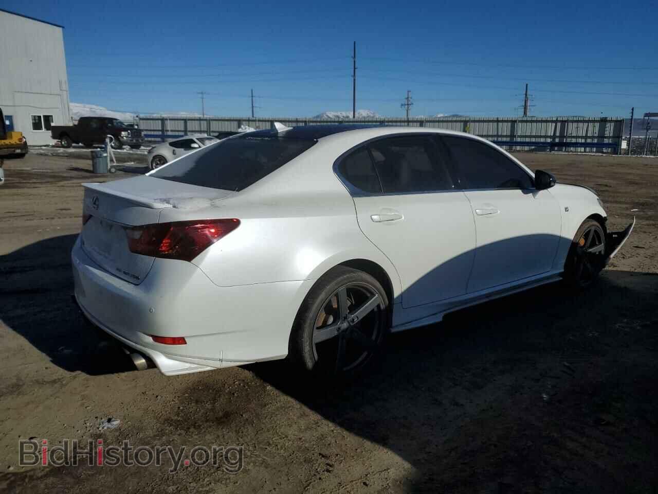 2013 LEXUS GS350 - VIN: JTHCE1BL4D5017239 - Фото 3
