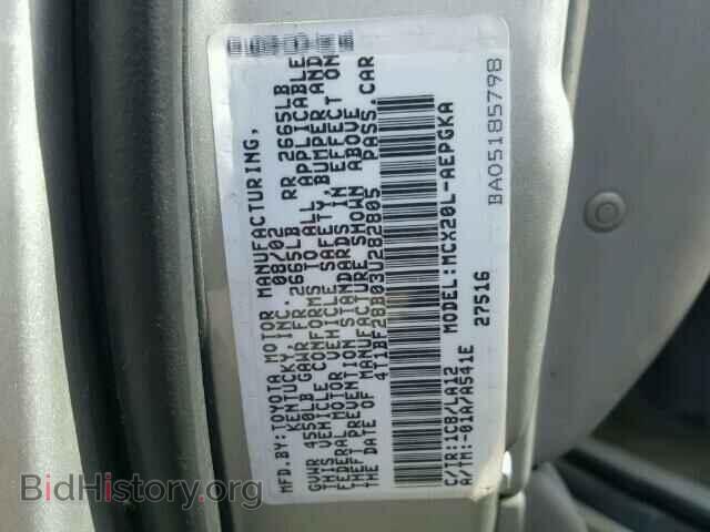 2003 TOYOTA AVALON - VIN: 4T1BF28B03U282805 - Photo 10