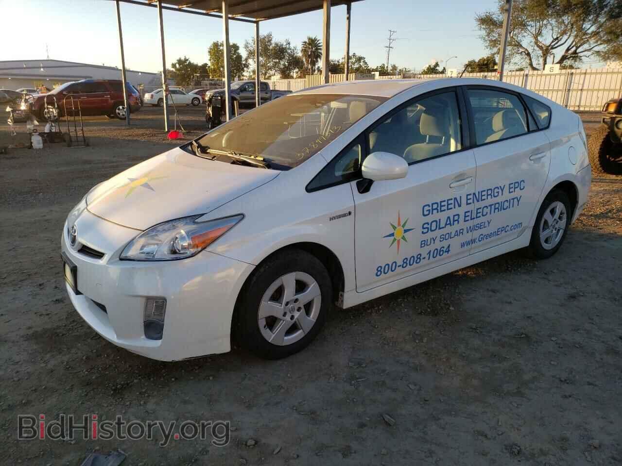 Photo JTDKN3DU5B0300435 - TOYOTA PRIUS 2011