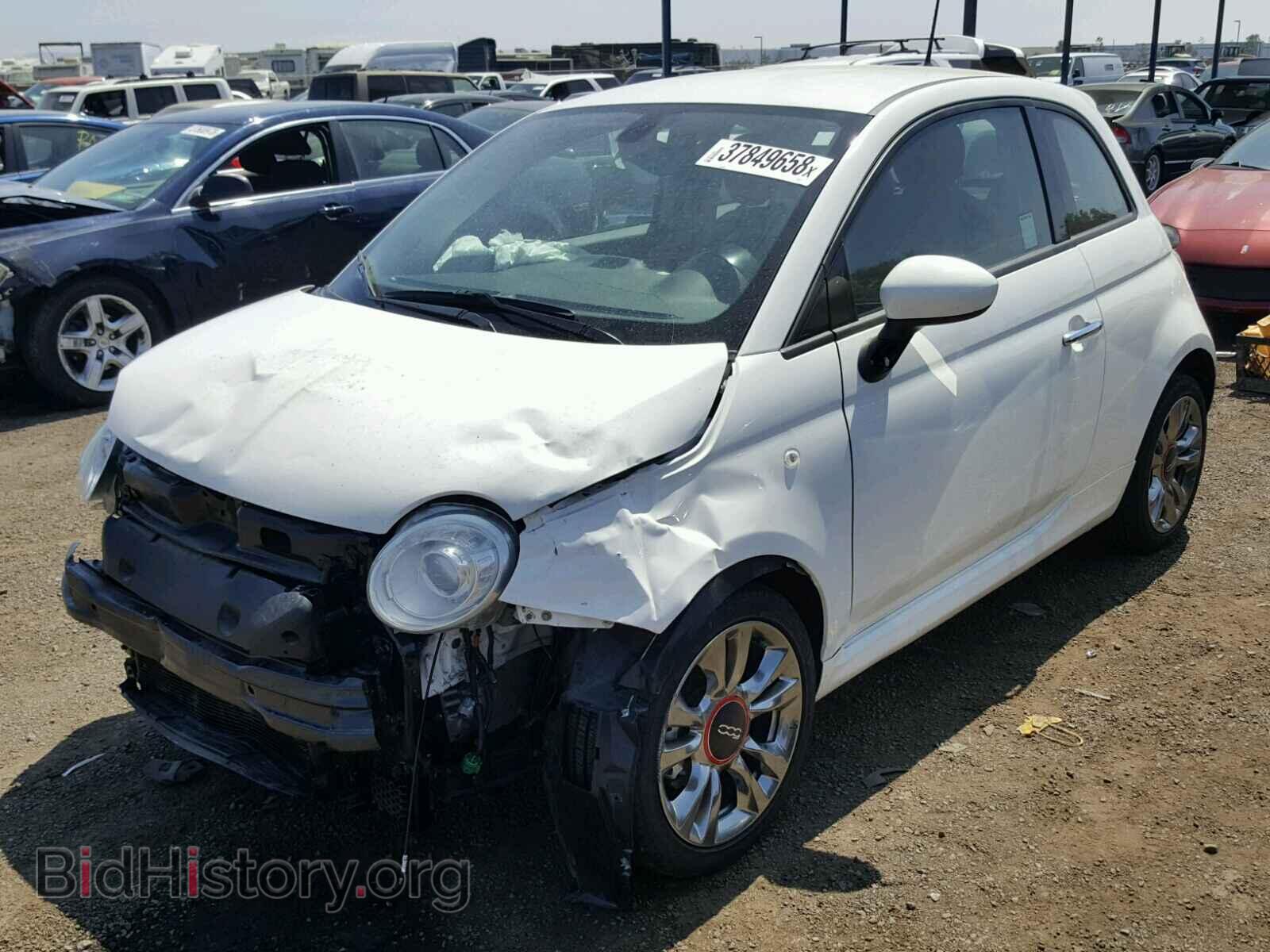 2017 FIAT 500 - VIN: 3C3CFFKR7HT556271 - Фото 2