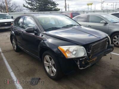 2010 Dodge CALIBER Caliber SX, черный — VIN 1B3CB4HA4AD614119, Copart
