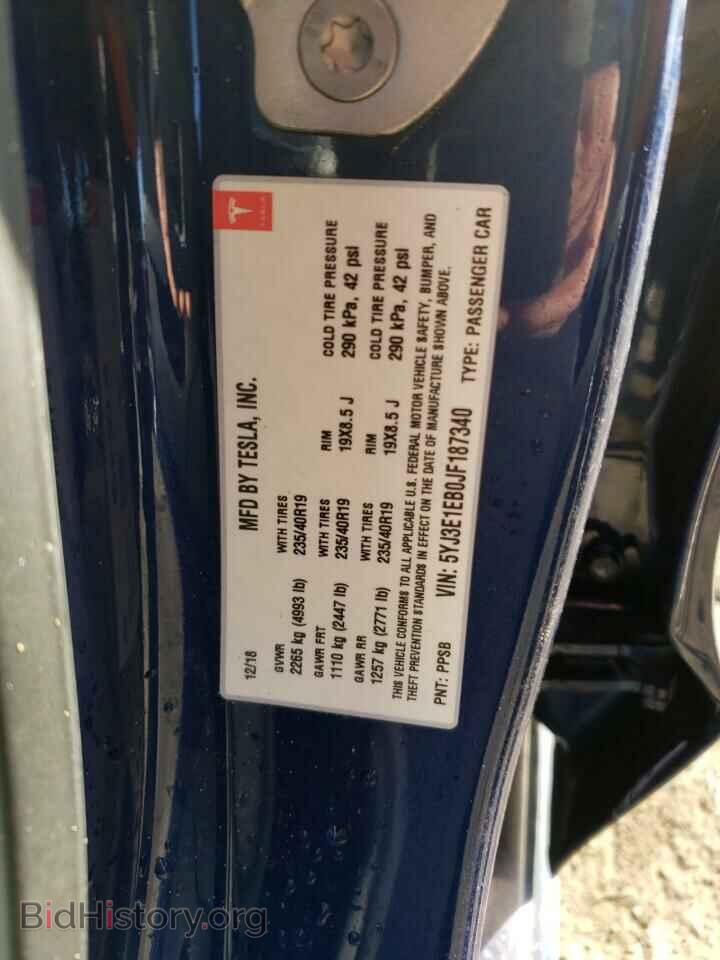 2018 TESLA MODEL 3 - VIN: 5YJ3E1EB0JF187340 - Photo 12