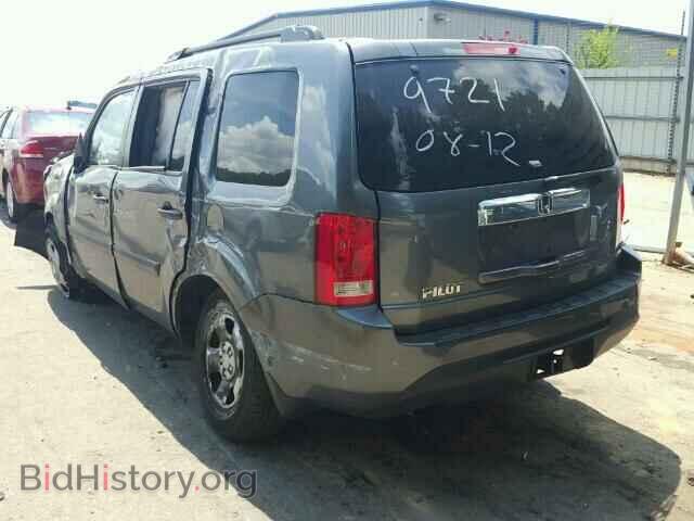 2012 HONDA PILOT - VIN: 5FNYF3H25CB029721 - Фото 3