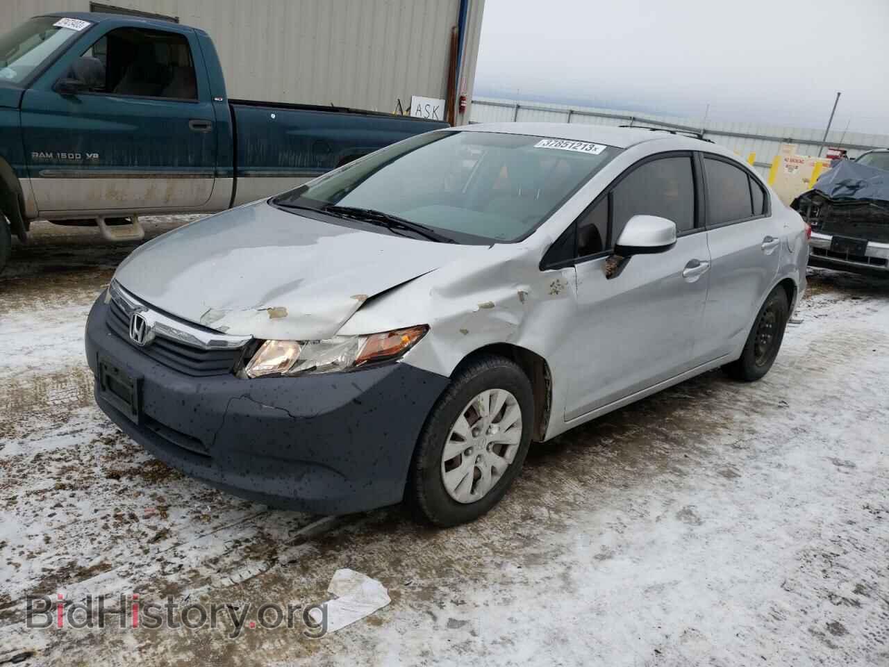 Фотография 2HGFB2F54CH331779 - HONDA CIVIC 2012