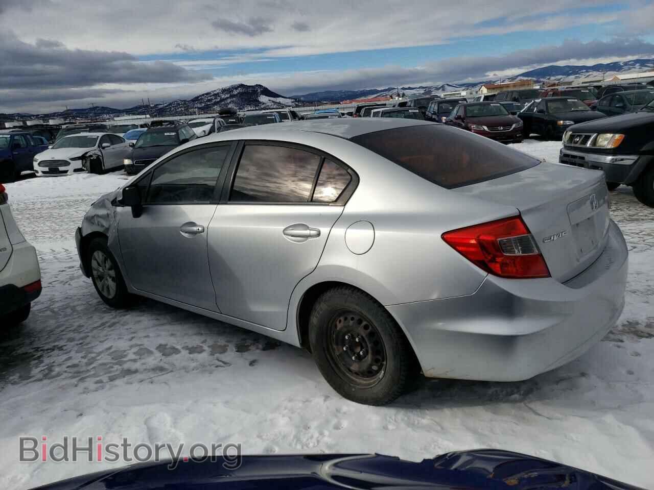 2012 HONDA CIVIC - VIN: 2HGFB2F54CH331779 - Фото 2