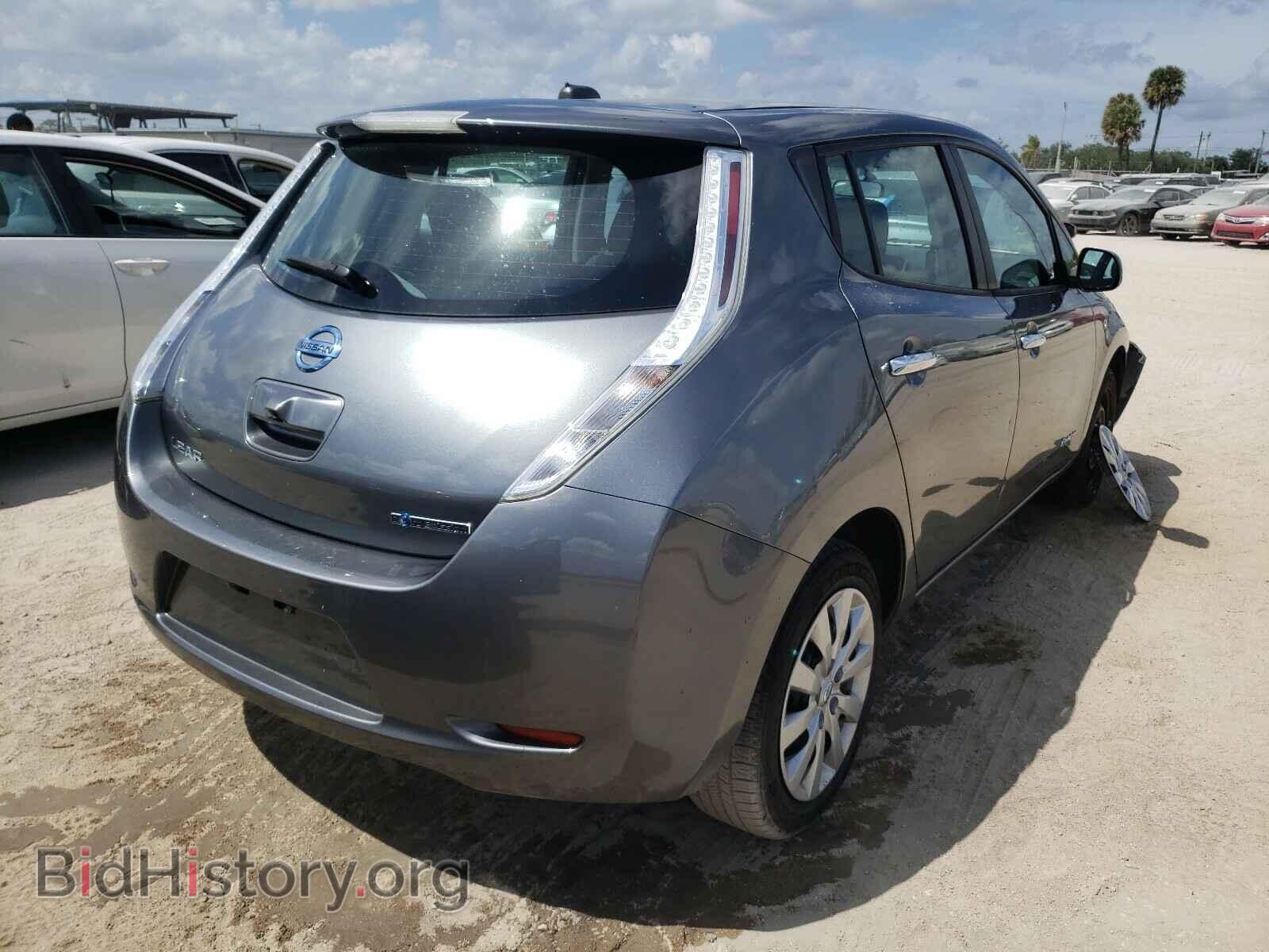 2015 NISSAN LEAF - VIN: 1N4AZ0CP4FC327159 - Фото 4