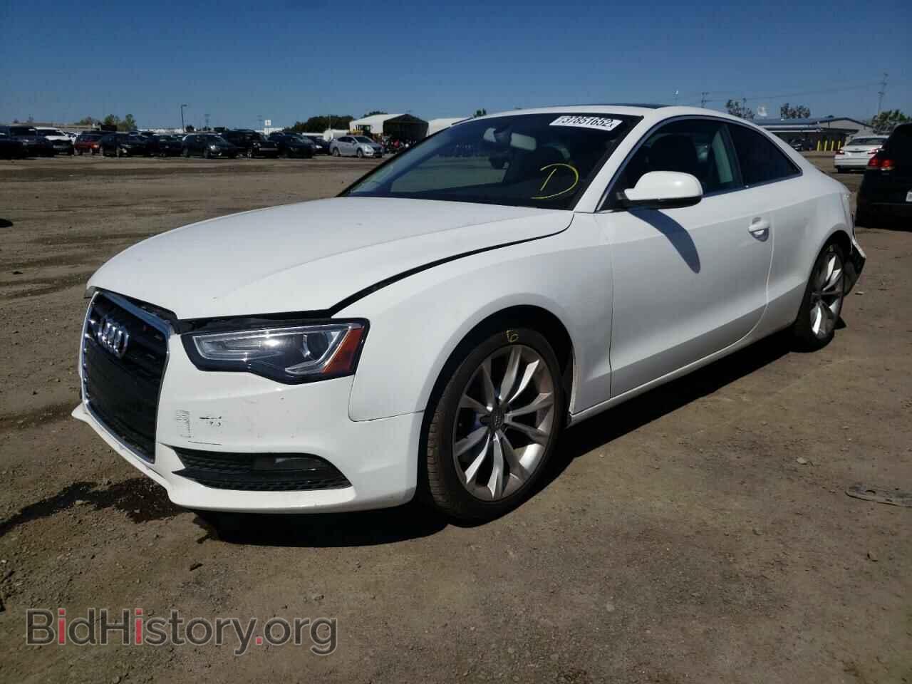 2013 AUDI A5 - VIN: WAUCFAFR8DA037026 - Фото 2