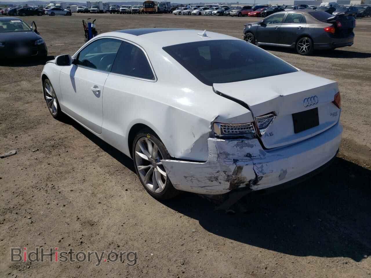 2013 AUDI A5 - VIN: WAUCFAFR8DA037026 - Фото 3