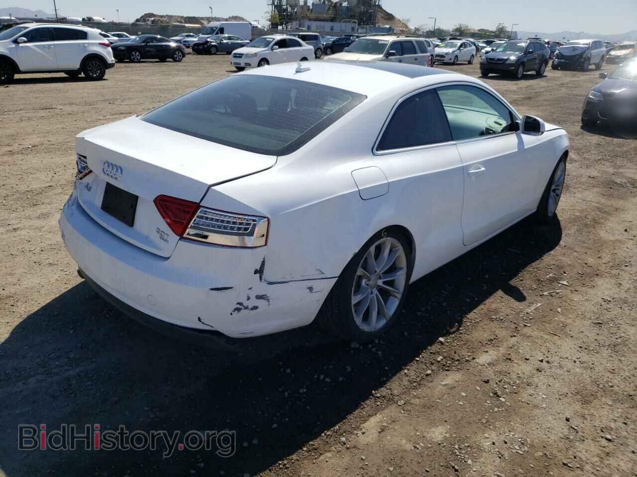 2013 AUDI A5 - VIN: WAUCFAFR8DA037026 - Фото 4