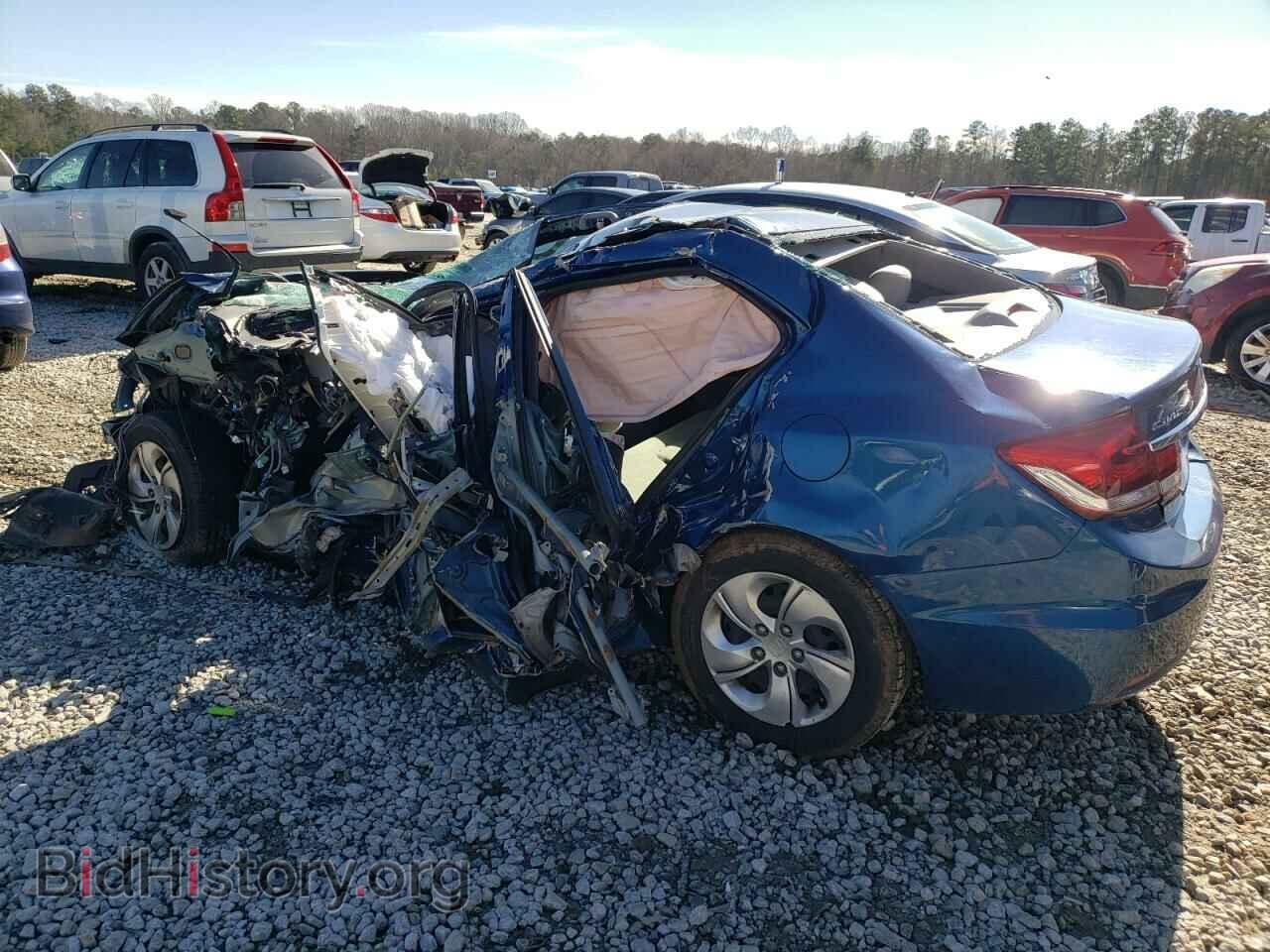 2013 HONDA CIVIC - VIN: 19XFB2F54DE081701 - Фото 2