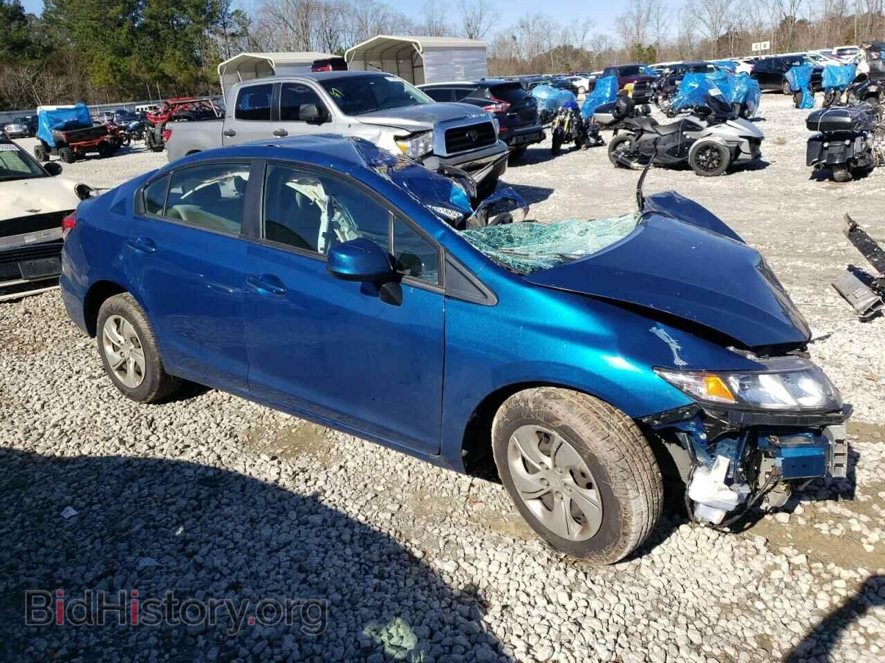 2013 HONDA CIVIC - VIN: 19XFB2F54DE081701 - Фото 4