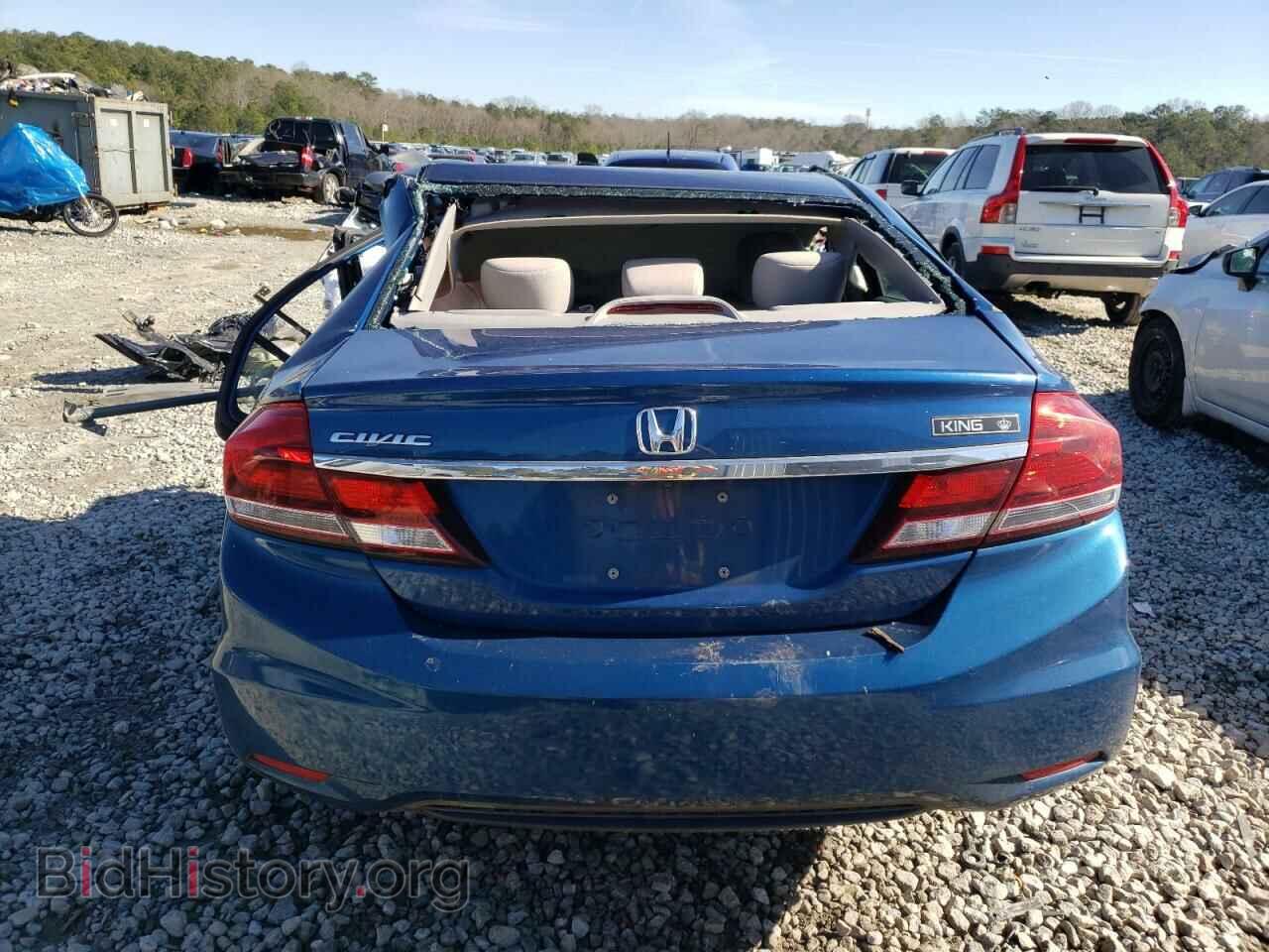 2013 HONDA CIVIC - VIN: 19XFB2F54DE081701 - Фото 6