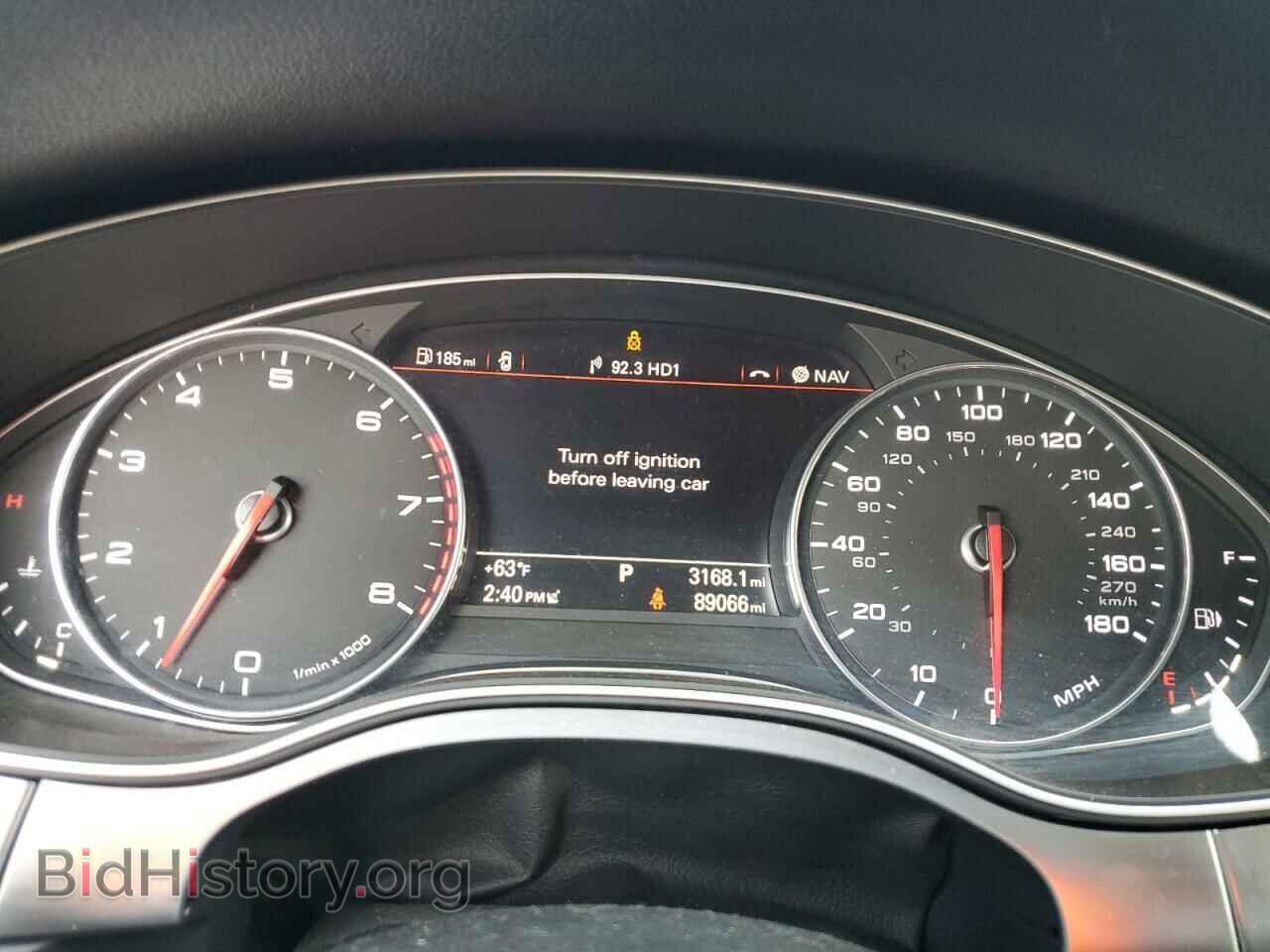 2014 AUDI A7 - VIN: WAU2GBFCXEN063504 - Фото 9