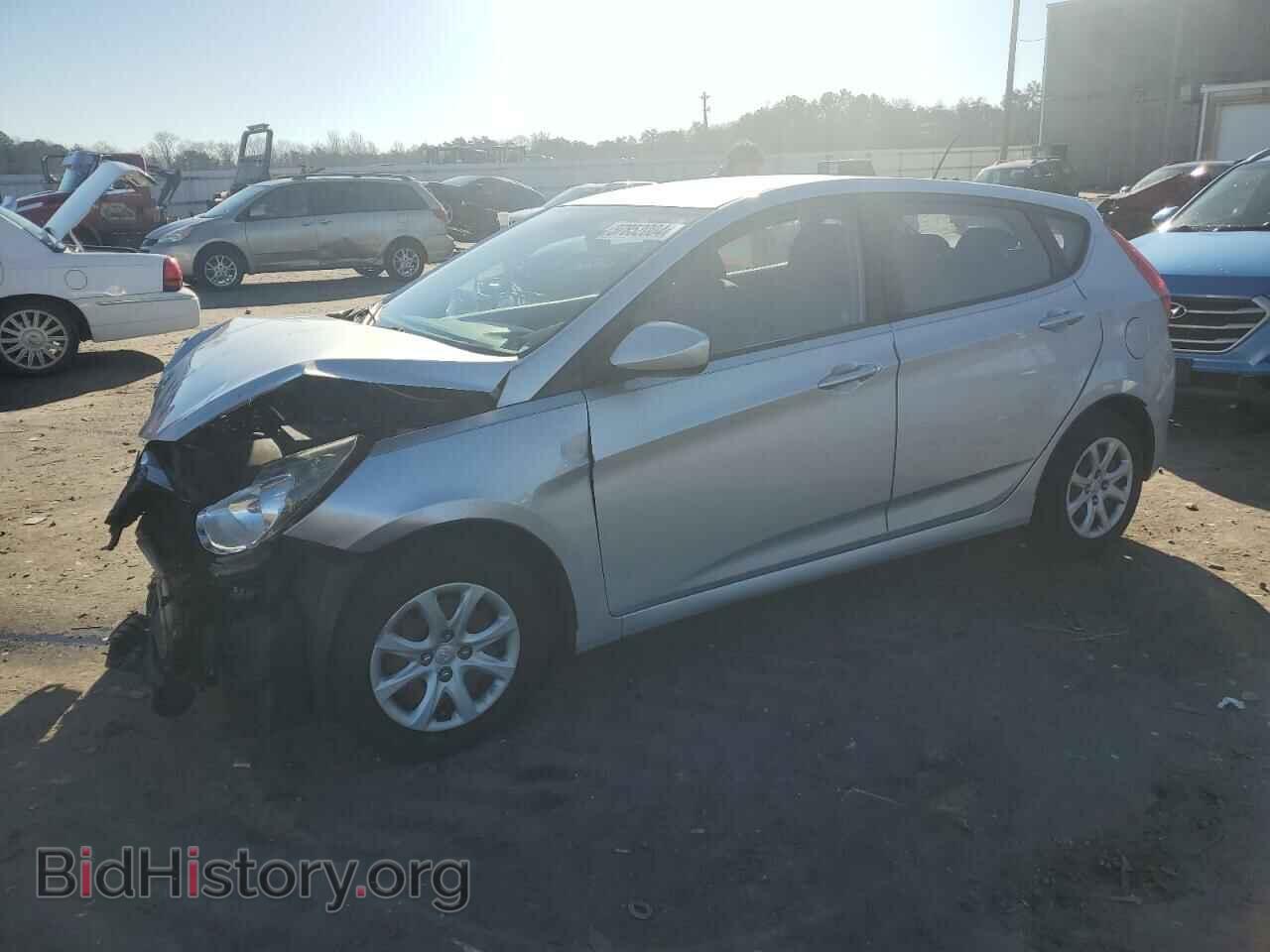 Photo KMHCT5AE7CU004583 - HYUNDAI ACCENT 2012