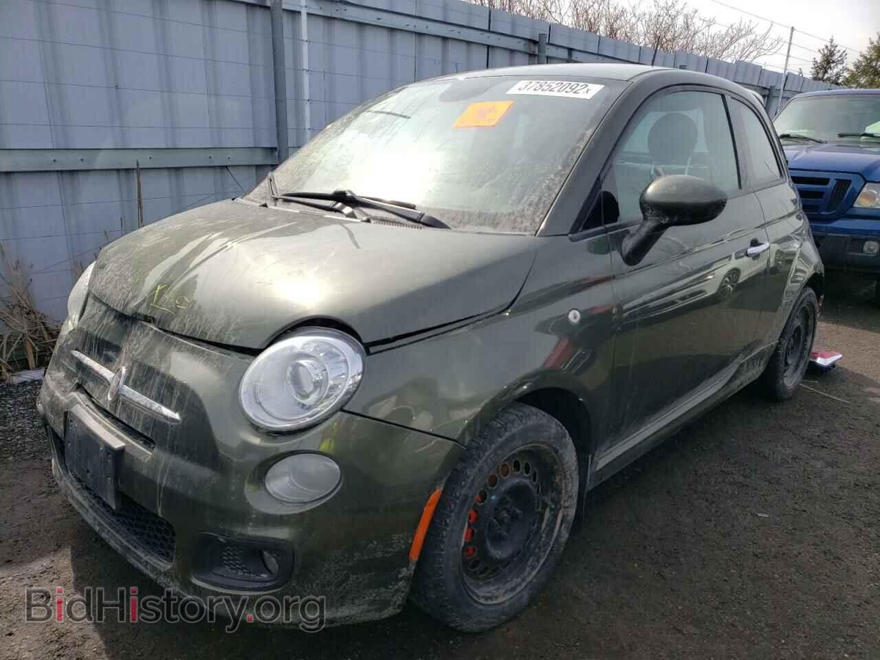 2015 FIAT 500 - VIN: 3C3CFFBR7FT615607 - Фото 2
