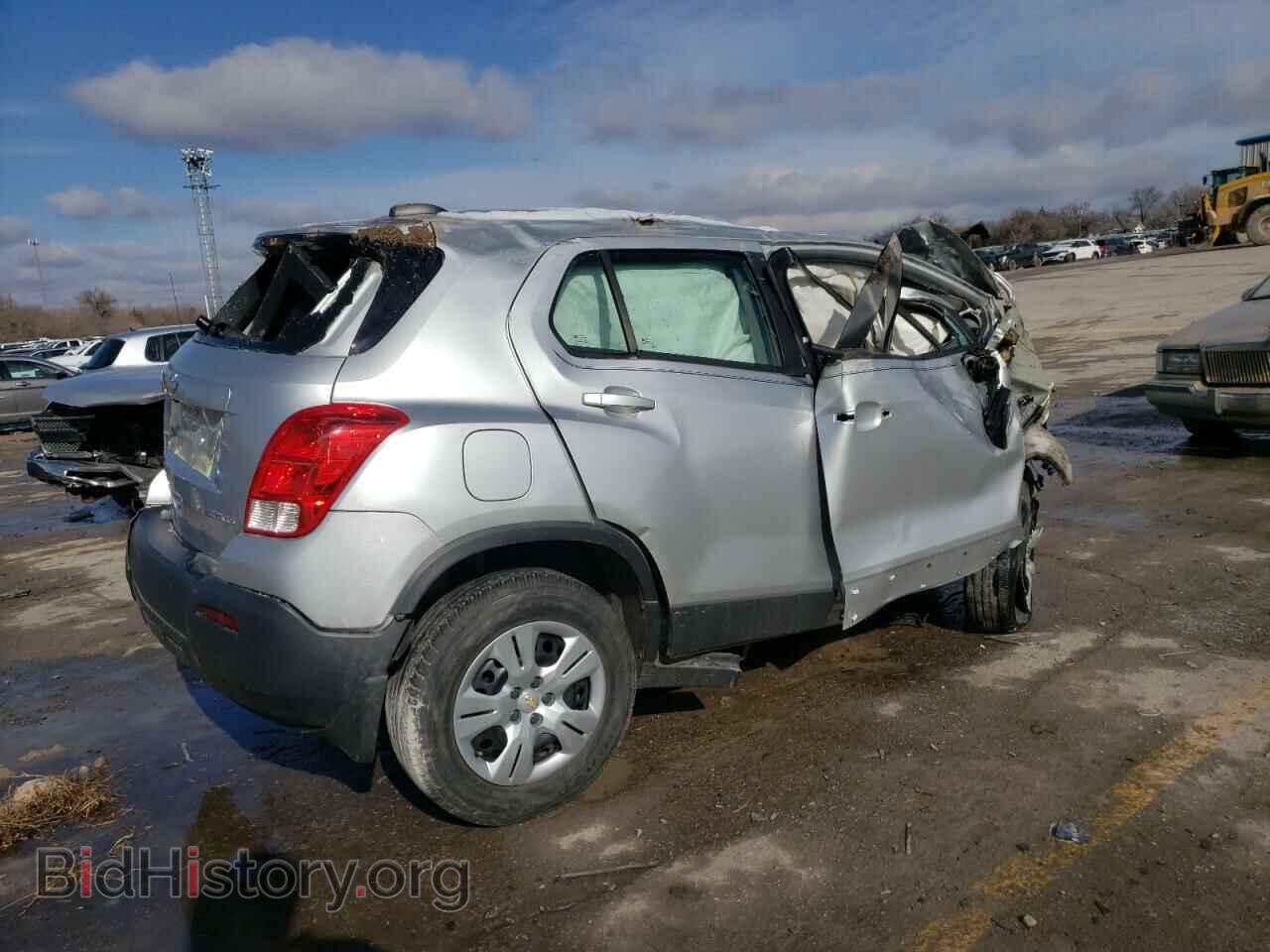 2016 CHEVROLET TRAX - VIN: 3GNCJKSB2GL258609 - Фото 3