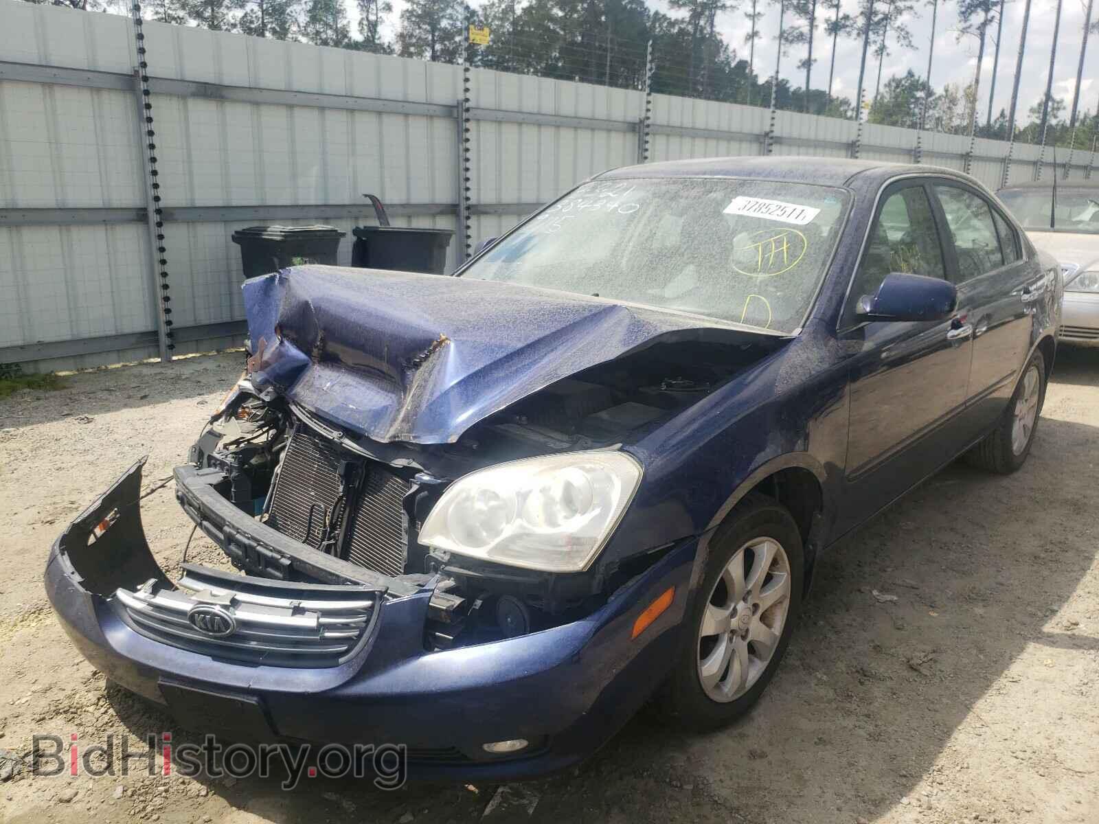 2007 KIA OPTIMA - VIN: KNAGE123X75159115 - Фото 2