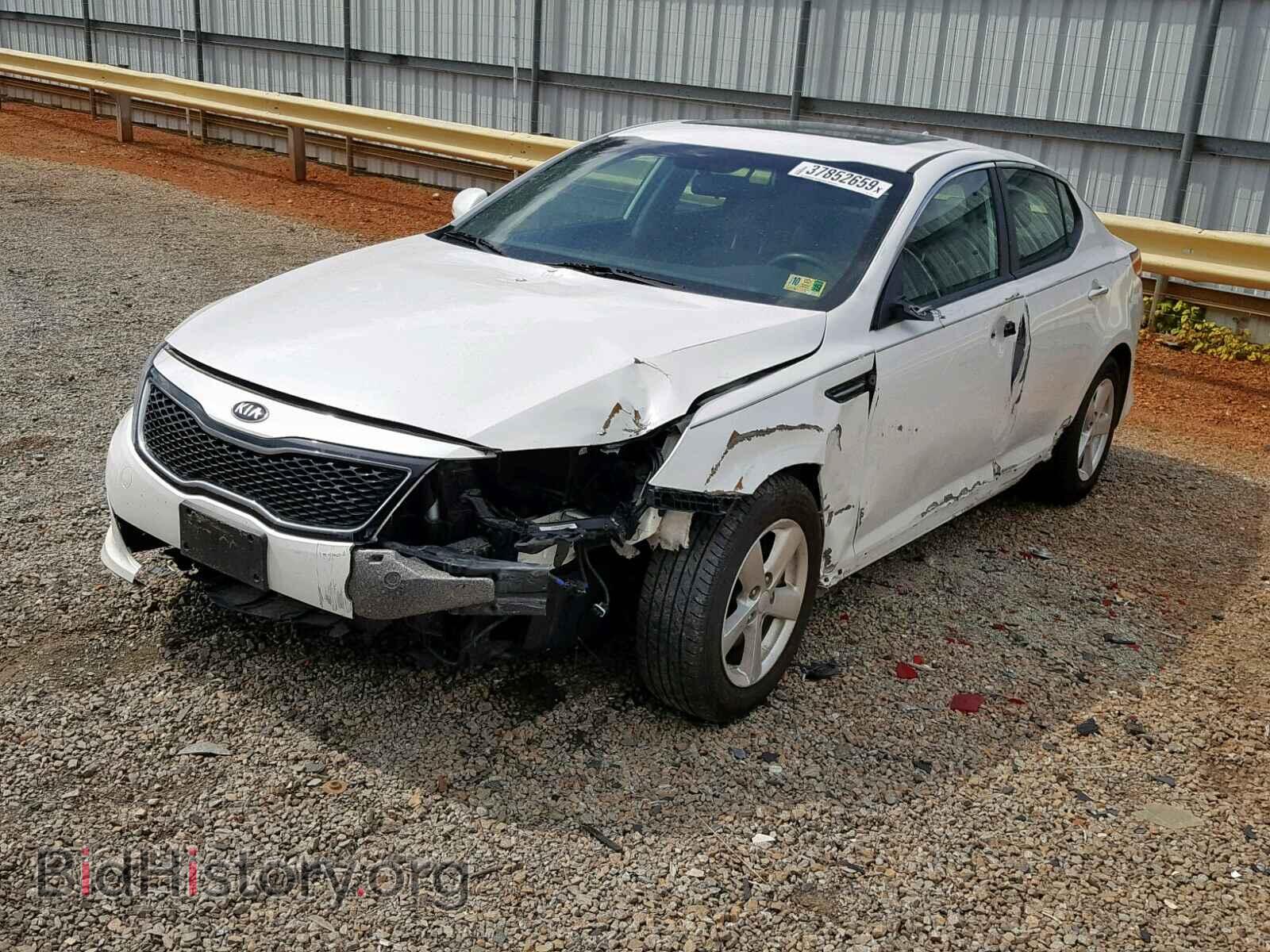 2015 KIA OPTIMA LX - VIN: KNAGM4A72F5570872 - Фото 2