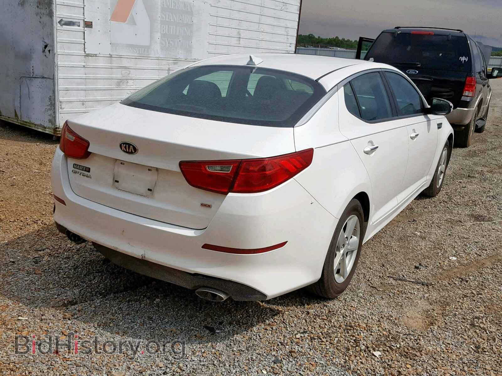 2015 KIA OPTIMA LX - VIN: KNAGM4A72F5570872 - Фото 4