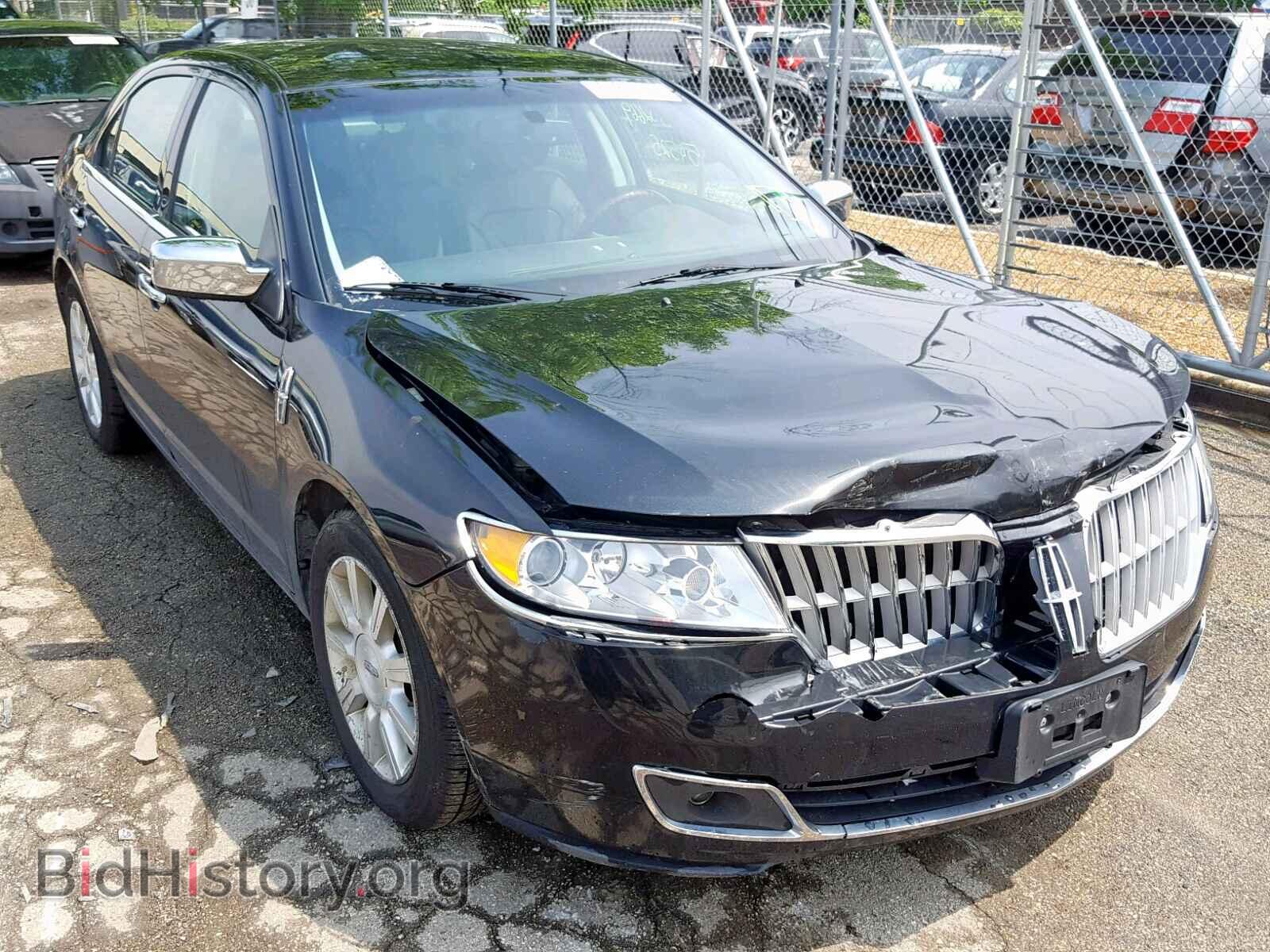 Фотография 3LNHL2GC4CR839591 - LINCOLN MKZ 2012