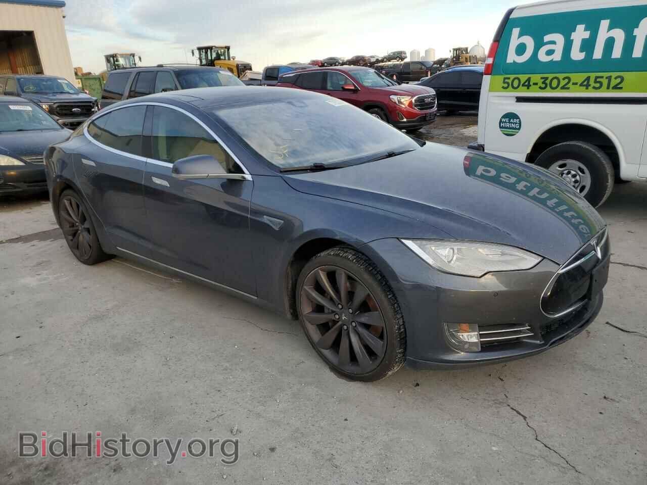 2014 TESLA MODEL S - VIN: 5YJSA1H19EFP62213 - Фото 4