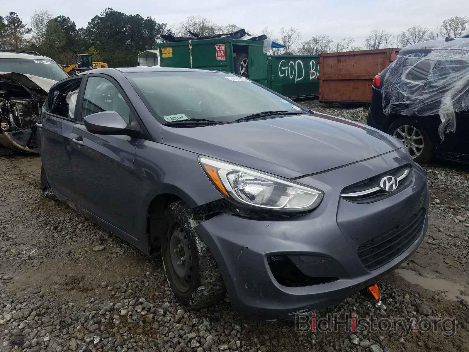 Photo KMHCT4AE0HU222687 - HYUNDAI ACCENT 2017