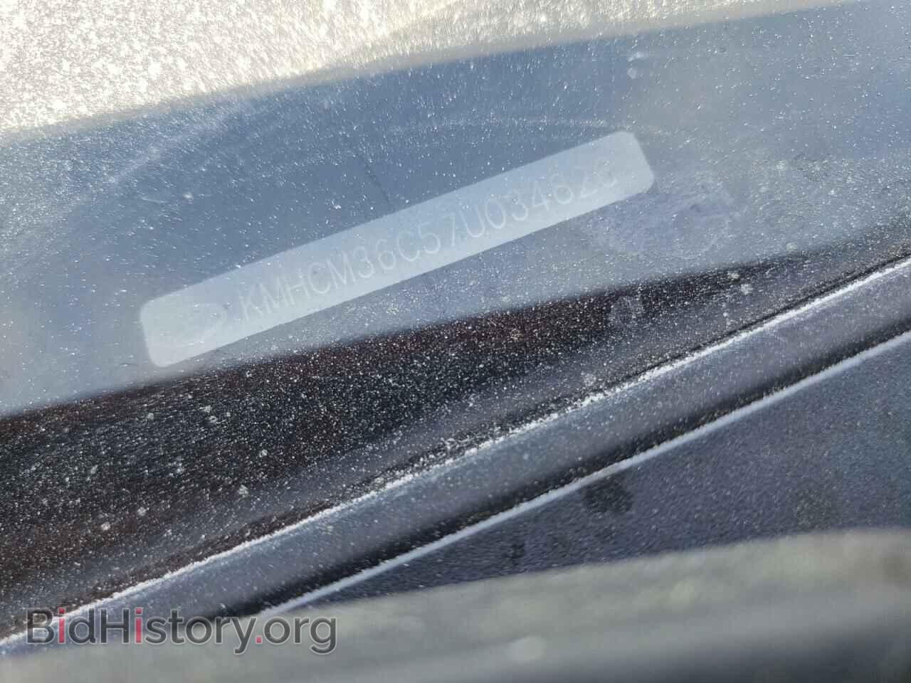 2007 HYUNDAI ACCENT - VIN: KMHCM36C57U034826 - Фото 10
