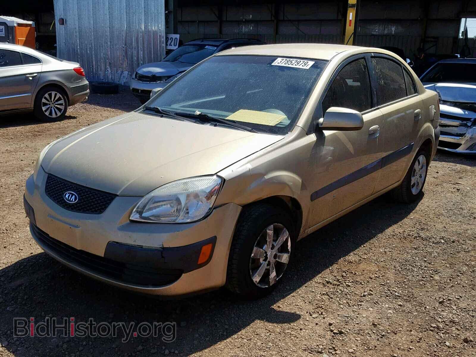 2009 KIA RIO BASE - VIN: KNADE223X96521904 - Фото 2