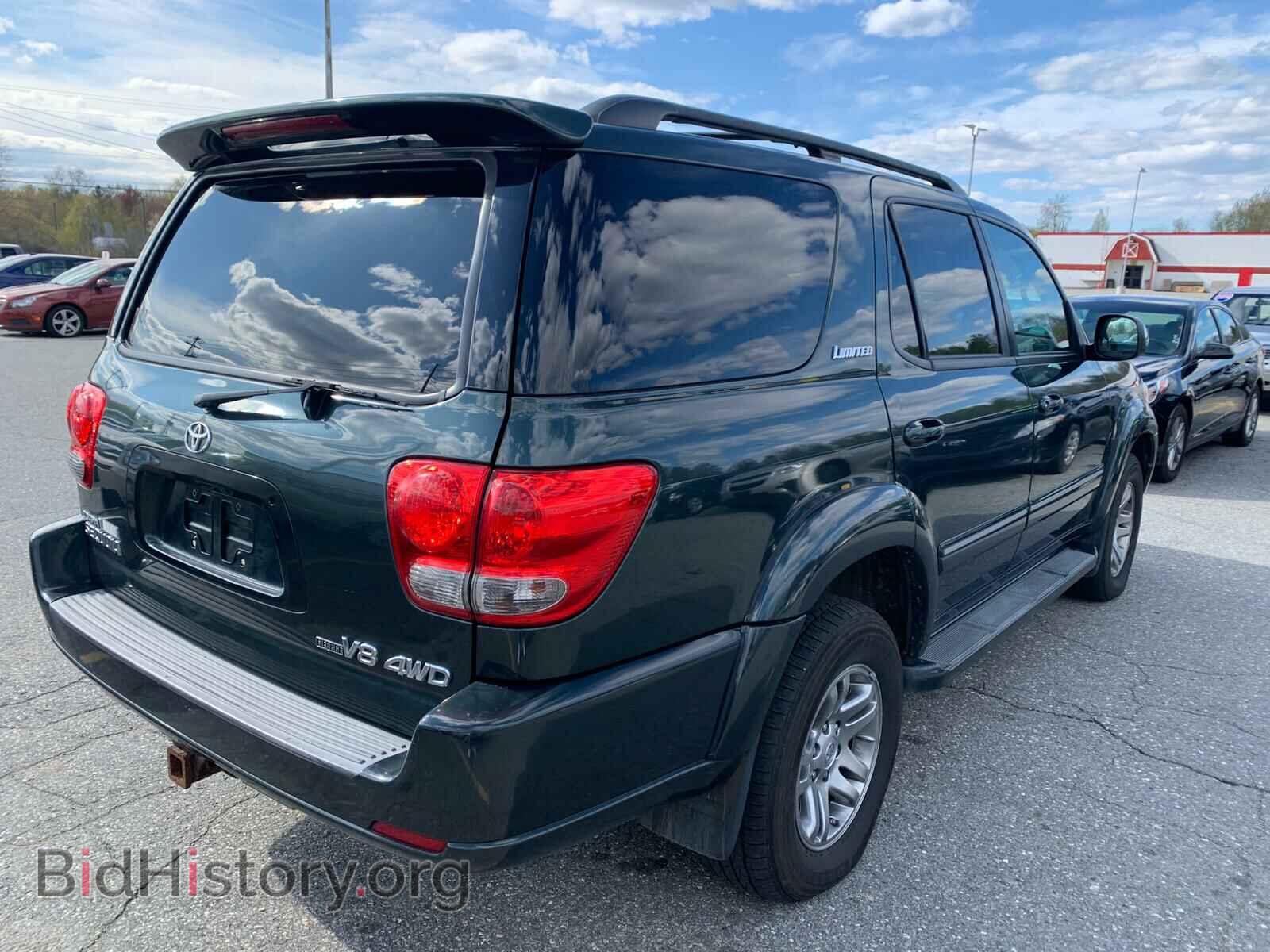 2007 TOYOTA SEQUOIA - VIN: 5TDBT48A77S290832 - Фото 3
