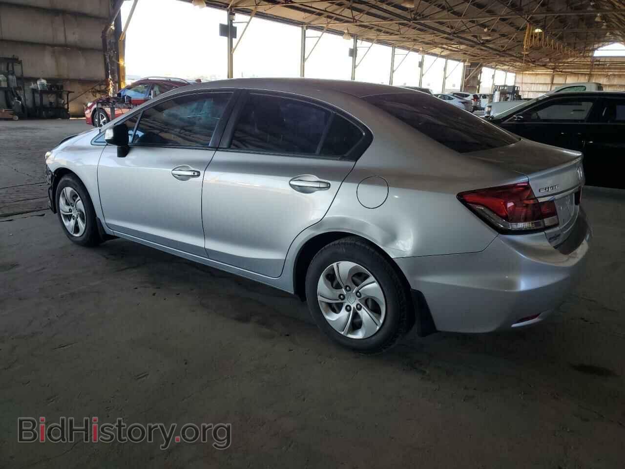 2013 HONDA CIVIC - VIN: 2HGFB2F55DH582554 - Фото 2