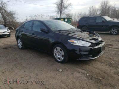 2015 Dodge DART Dart SE, черный — VIN 1C3CDFAA8FD392582, Copart