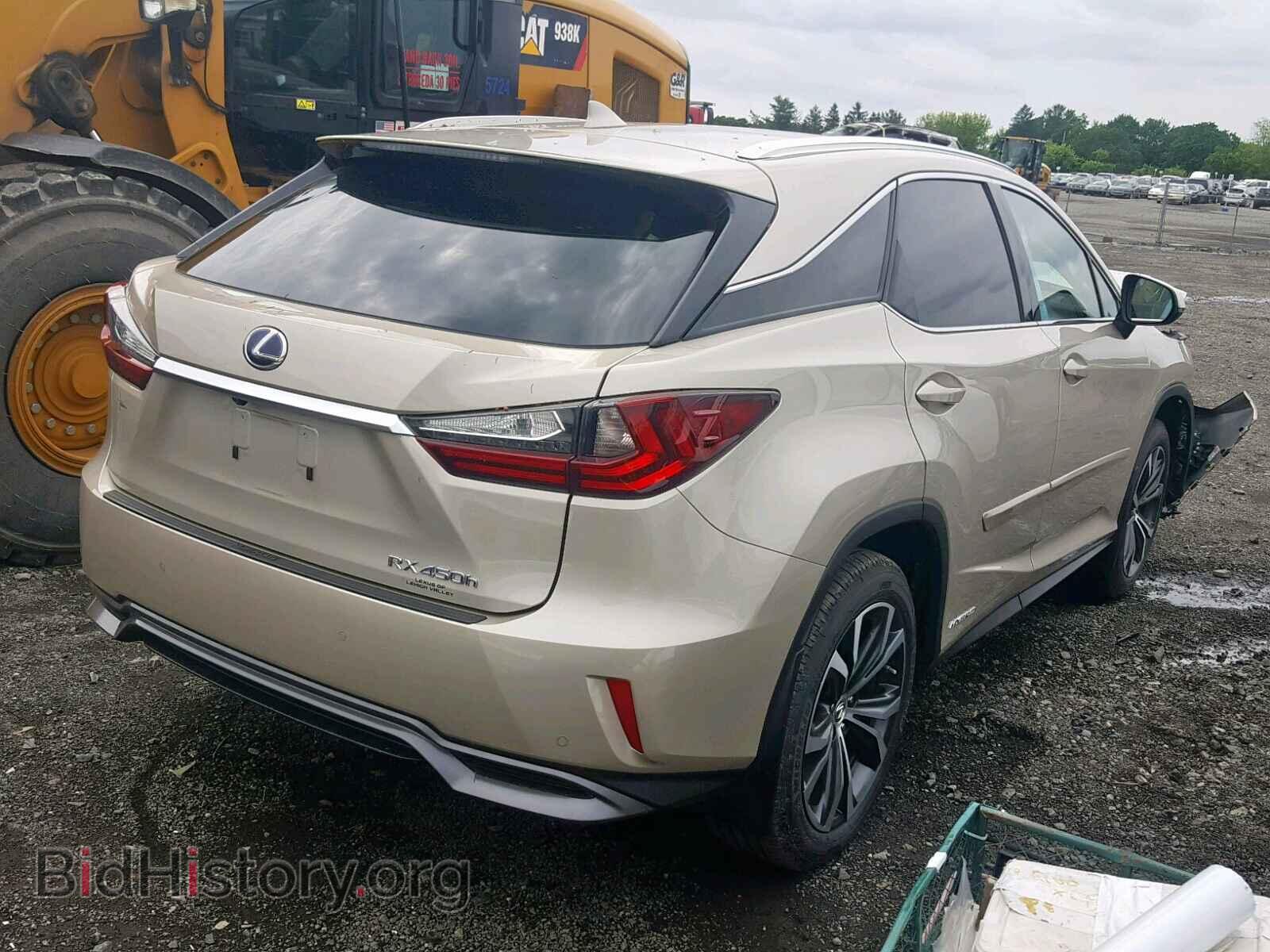 2017 LEXUS RX450 - VIN: 2T2BGMCA2HC009828 - Фото 4