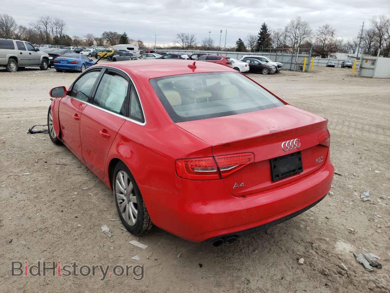 2013 AUDI A4 - VIN: WAUBFAFL3DN031229 - Фото 3