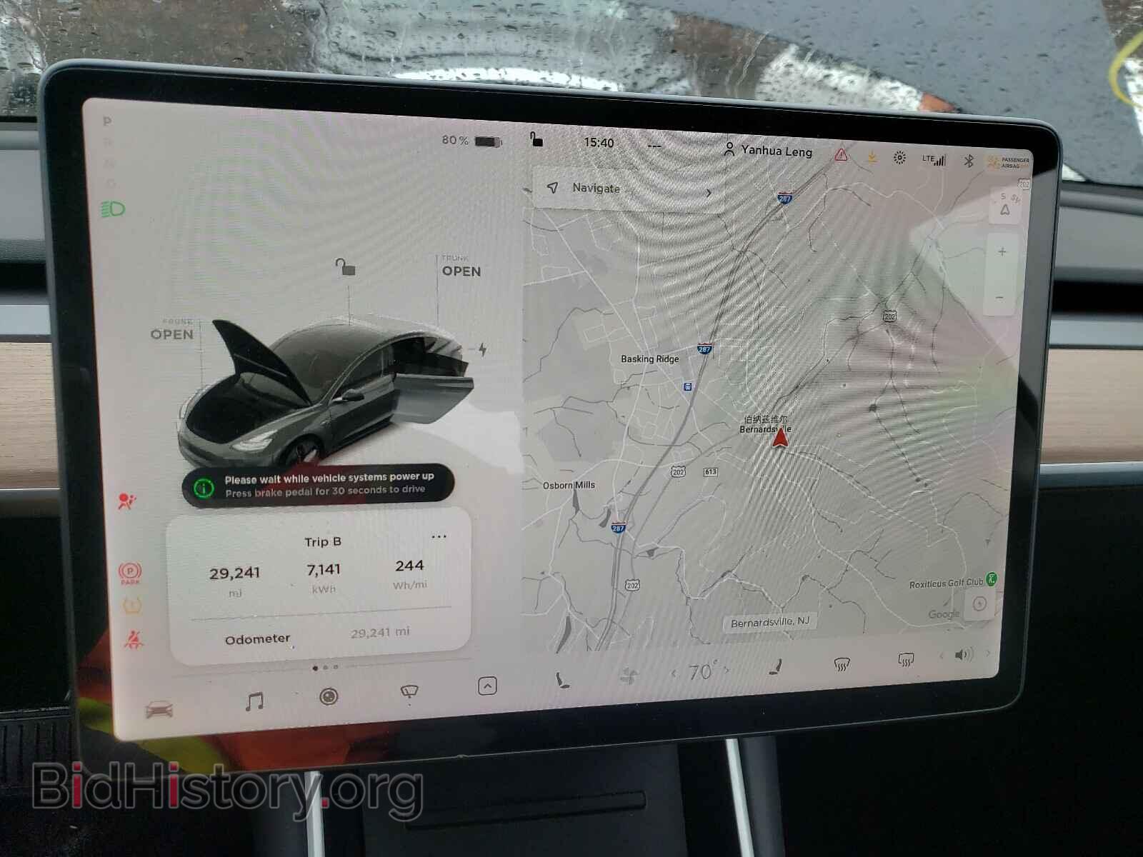 2019 TESLA MODEL 3 - VIN: 5YJ3E1EA7KF406402 - Фото 9