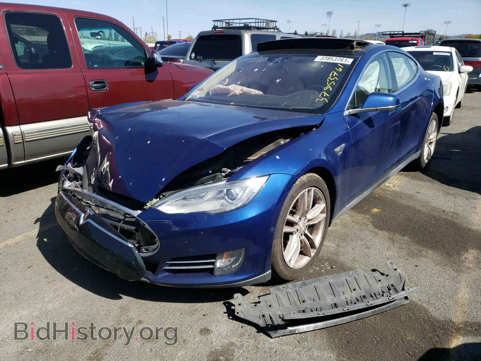 2015 TESLA MODEL S - VIN: 5YJSA1E24FF115426 - Фото 2