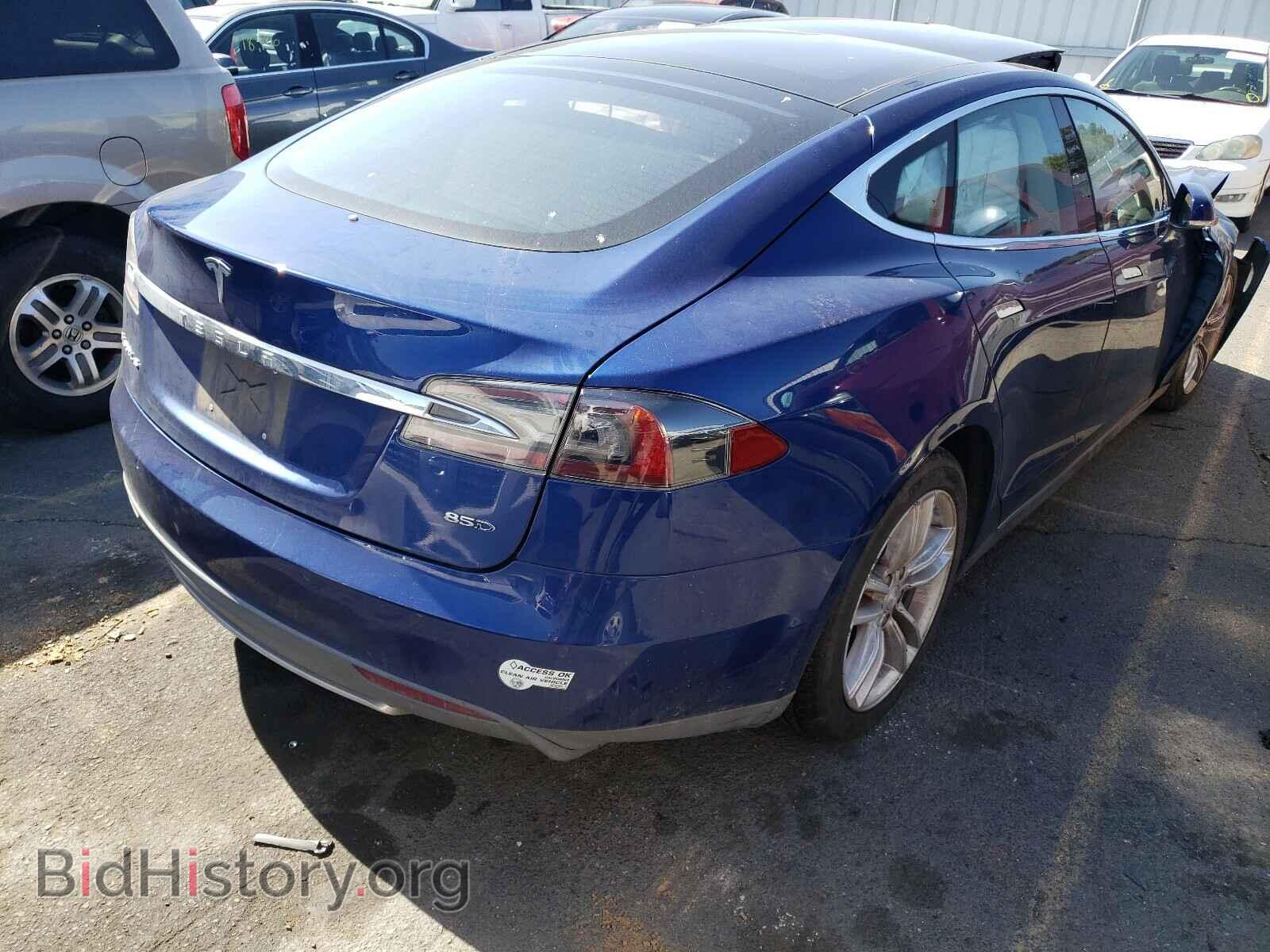 2015 TESLA MODEL S - VIN: 5YJSA1E24FF115426 - Фото 4