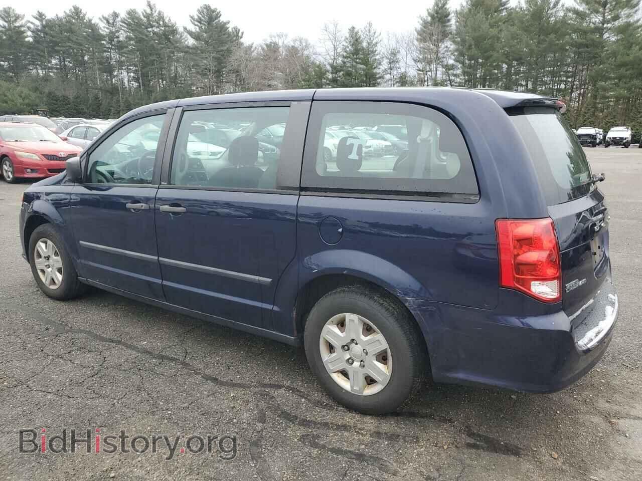 2013 DODGE CARAVAN - VIN: 2C4RDGBG9DR644459 - Фото 2