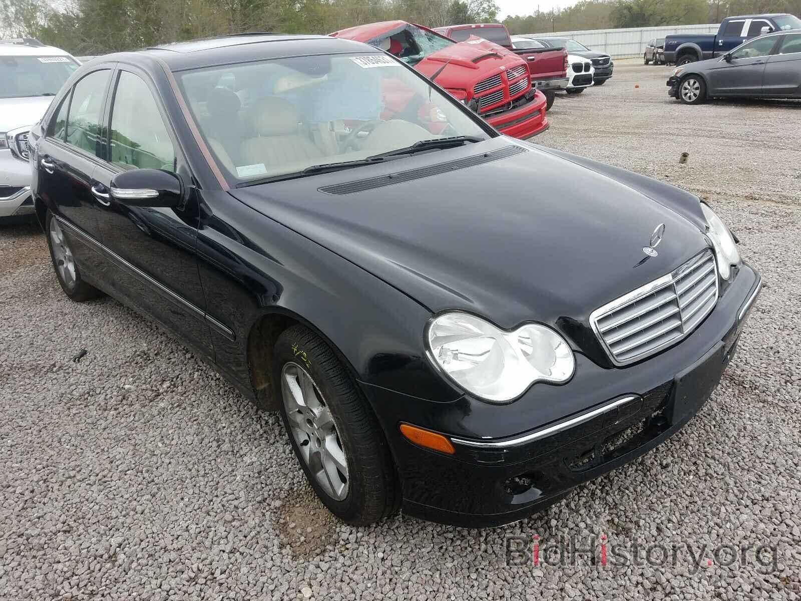 Photo WDBRF92H37F864186 - MERCEDES-BENZ C CLASS 2007