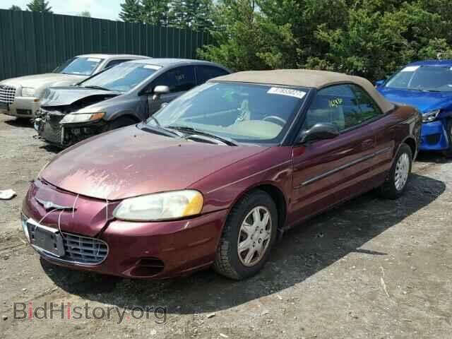 2001 CHRYSLER SEBRING - VIN: 1C3EL45U81N679654 - Фото 2