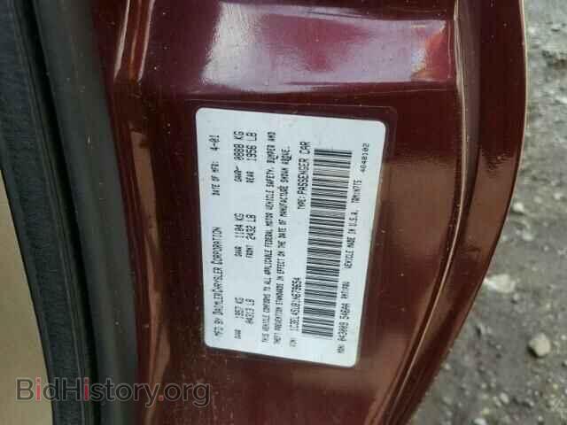 2001 CHRYSLER SEBRING - VIN: 1C3EL45U81N679654 - Фото 10