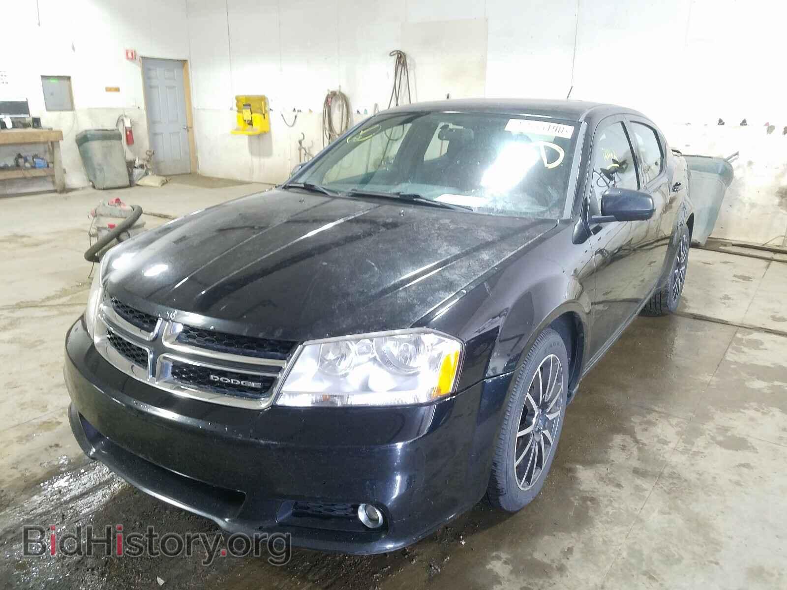 2011 DODGE AVENGER - VIN: 1B3BD1FG4BN593649 - Фото 2