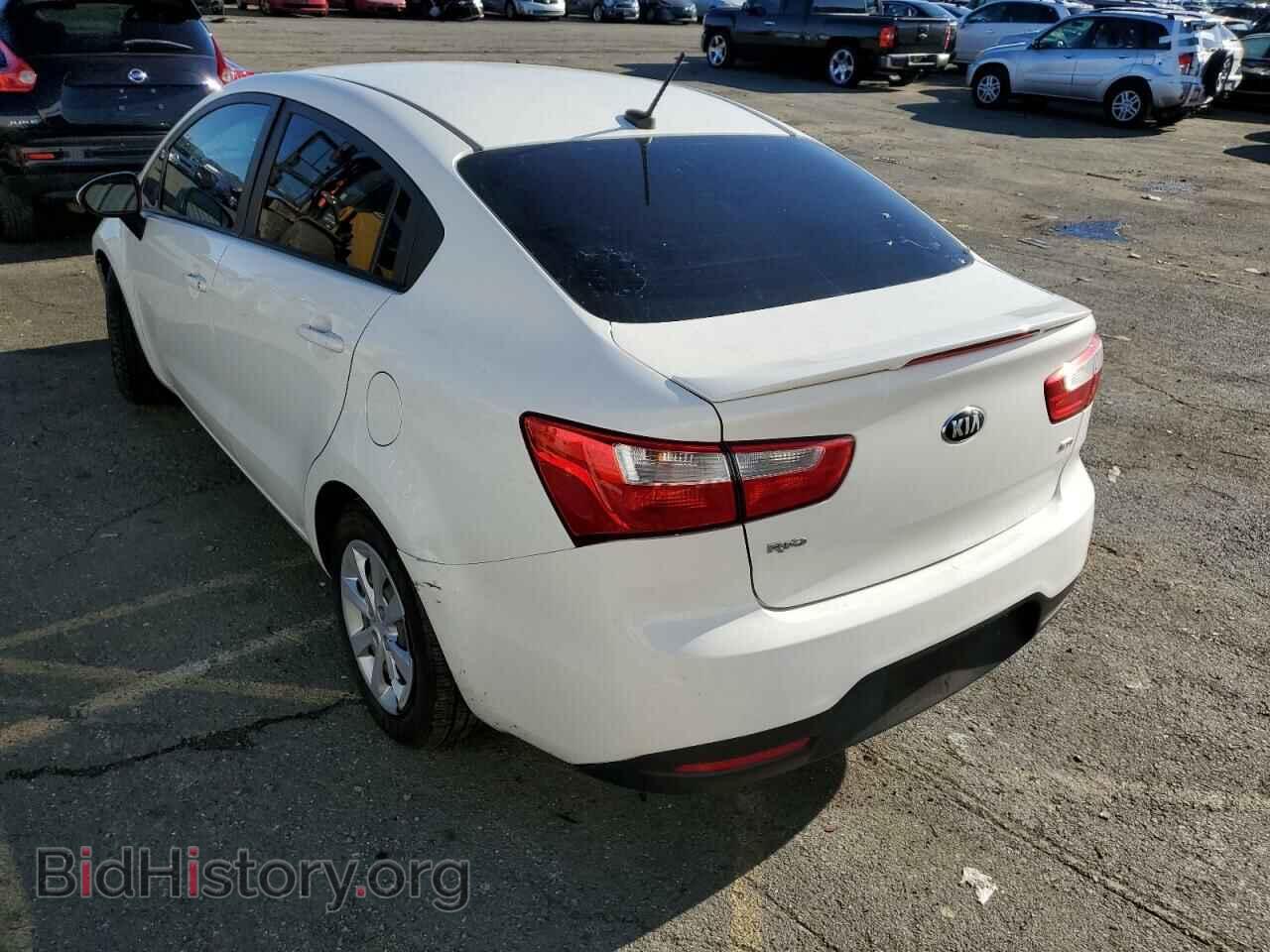 2014 KIA RIO - VIN: KNADM4A35E6358315 - Фото 2