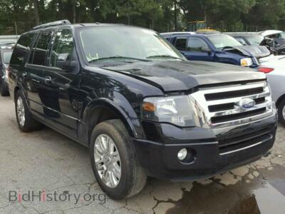 2011 Ford EXPEDITION, черный — VIN 1FMJU1K53BEF12649, Copart
