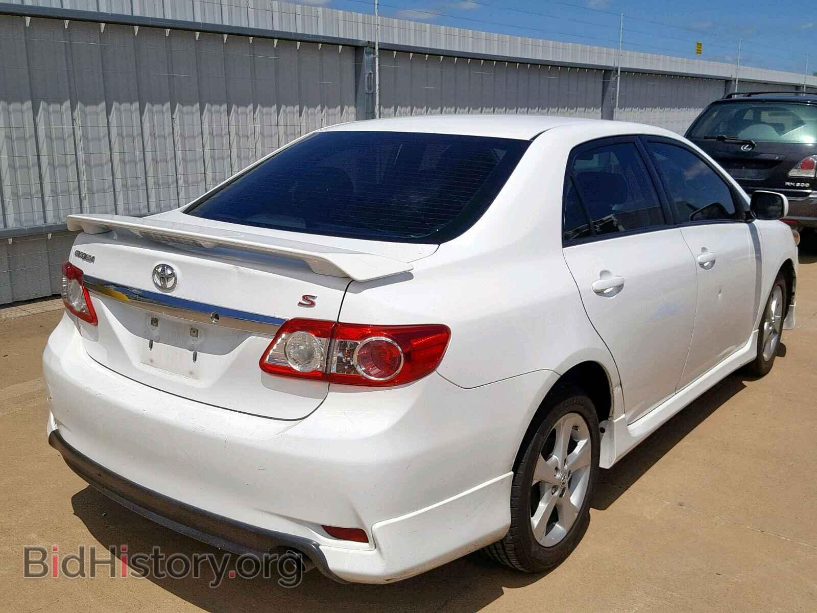 2013 TOYOTA COROLLA BA - VIN: 5YFBU4EE5DP184176 - Фото 4