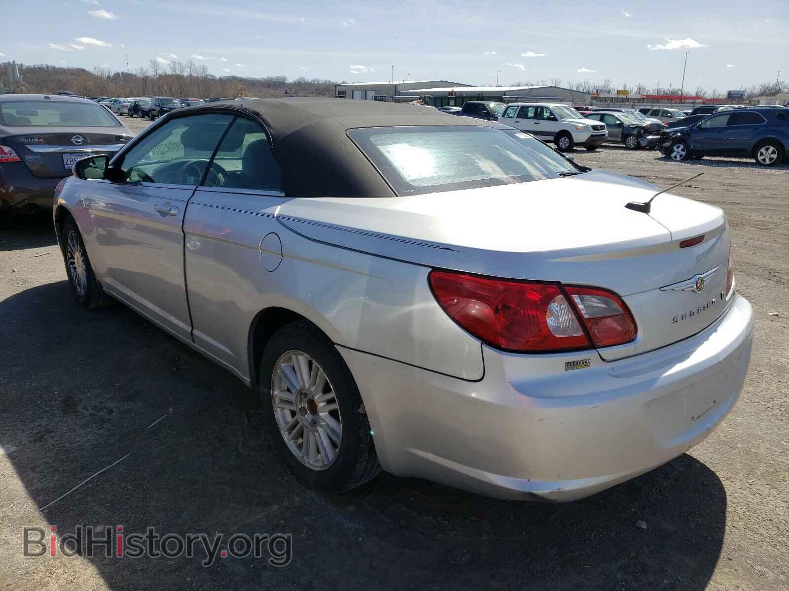 2008 CHRYSLER SEBRING - VIN: 1C3LC55R18N573386 - Фото 3