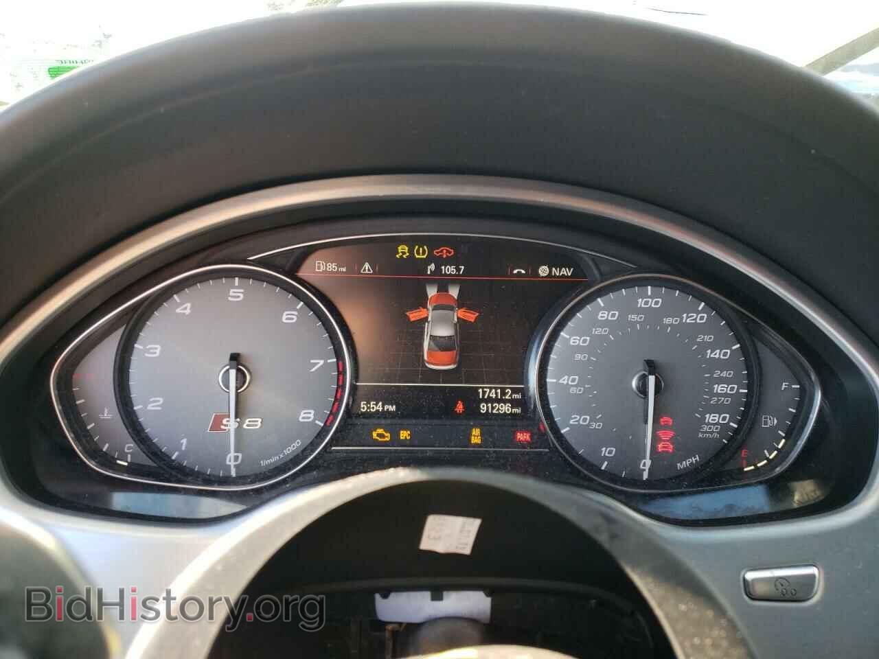 2014 AUDI S8 - VIN: WAUD2AFD1EN005159 - Фото 9