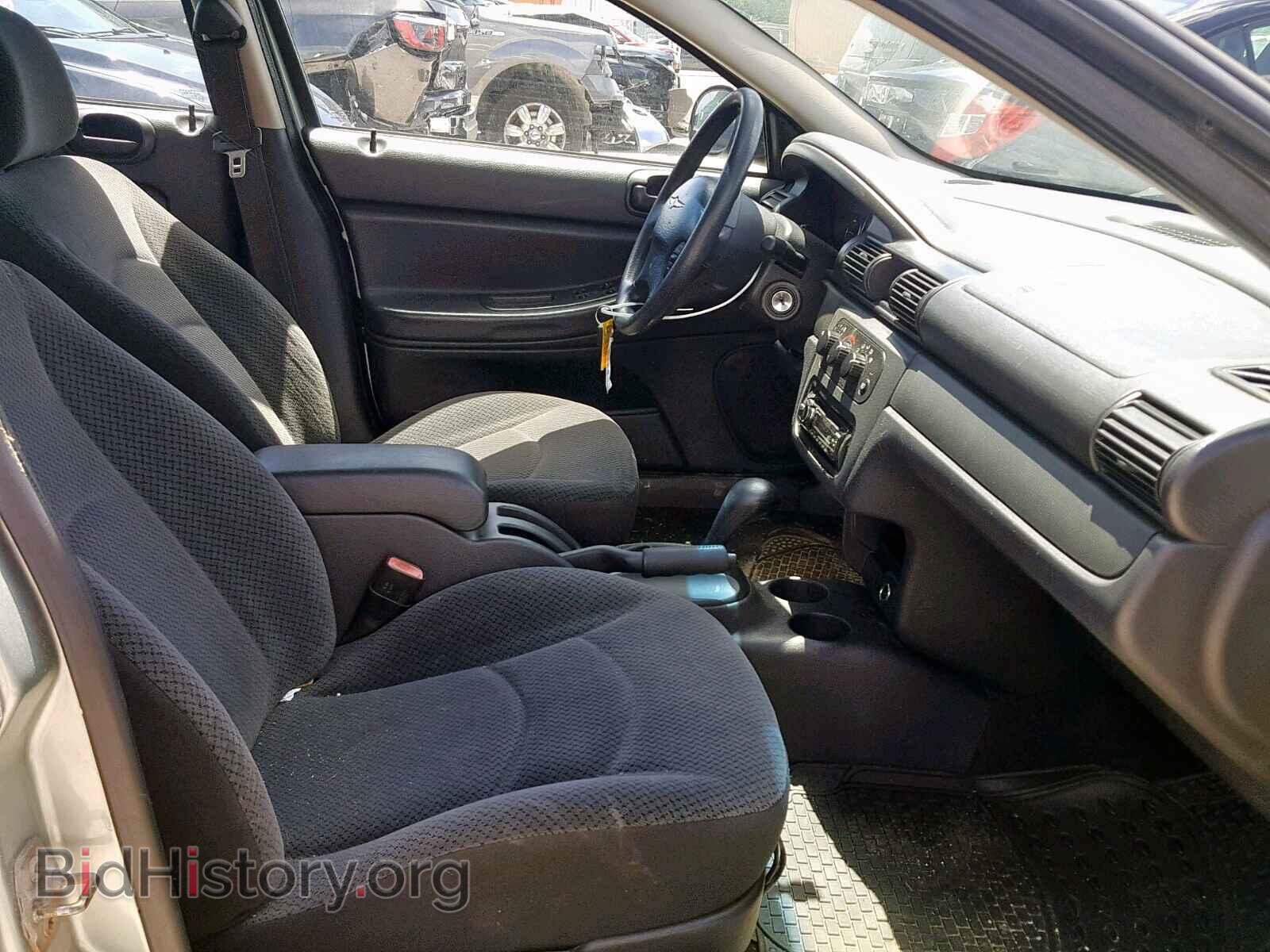 2005 CHRYSLER SEBRING - VIN: 1C3EL46X25N700948 - Фото 5